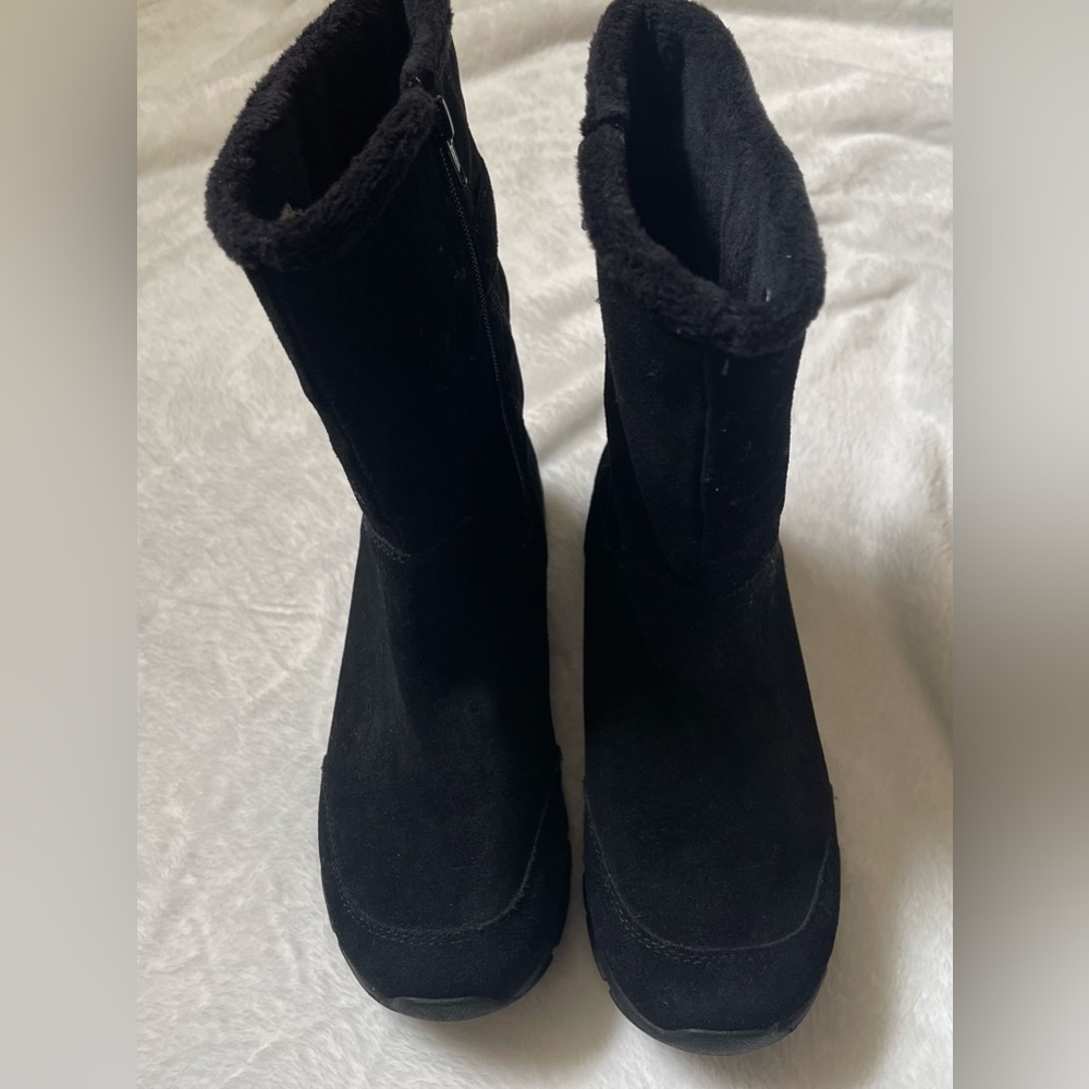 Lands’End Black Boots Size 8 Womens